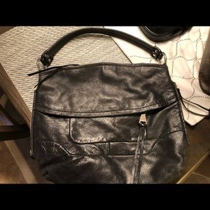 Leather handbag
